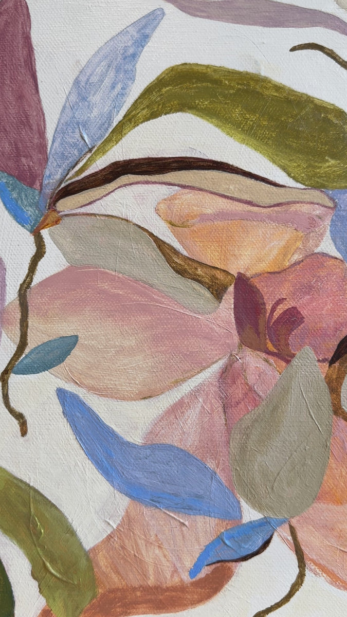Original Artwork Magnolia Float Kate Mayes Art